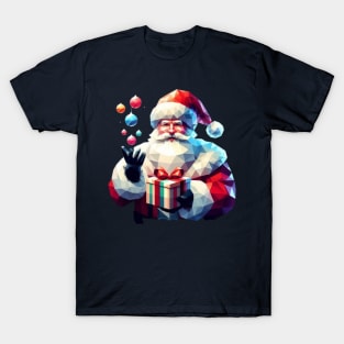 Christmas Santa Magician T-Shirt